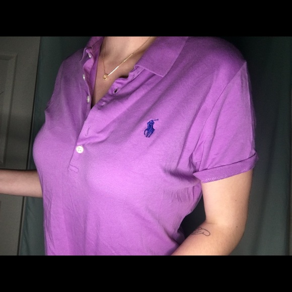 Purple polo shirt - Picture 1 of 3